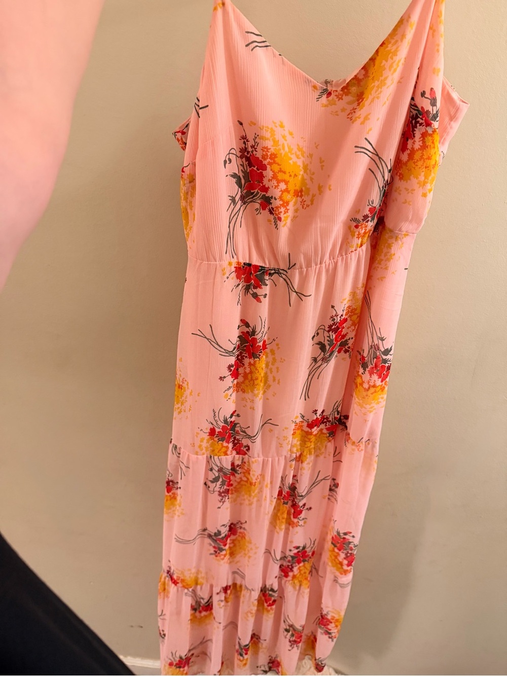 J crew mercantile floral maxi dress size 8